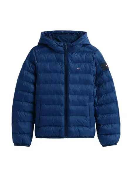 Geacă copii Tommy Hilfiger albastru