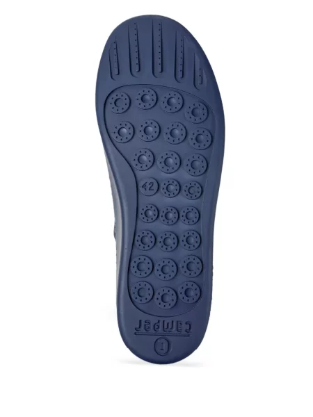 Sneakerși Camper cu șireturi din dantelă gri