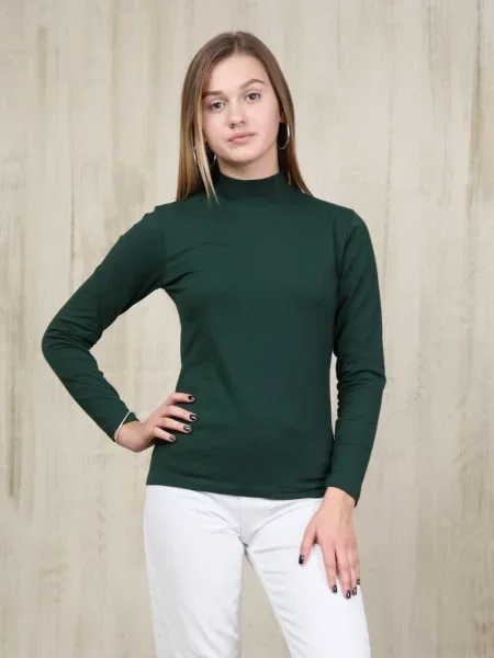 Водолазка Наталюкс зелений