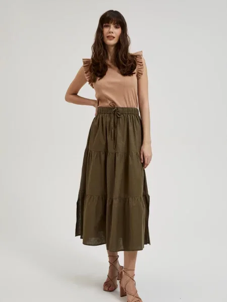 Fustă Moodo kaki