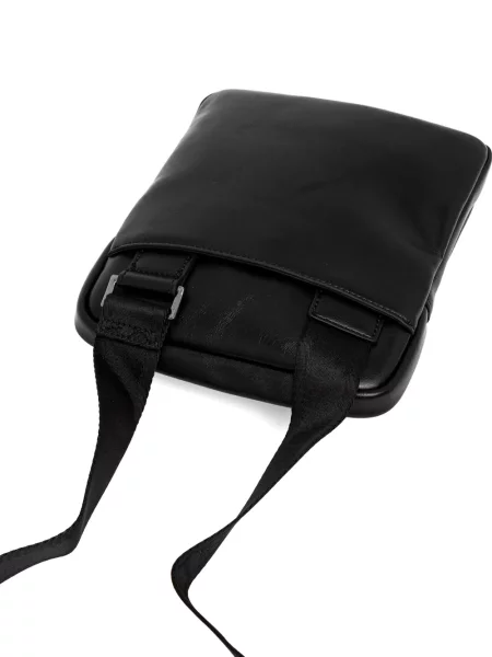 Crossbody taška Guess s autogramem černá