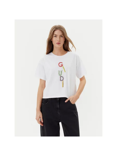 T-Shirt Gaudi λευκό
