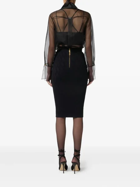 Bluză Elisabetta Franchi negru