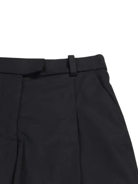 Pantaloni Malloni plisate negru