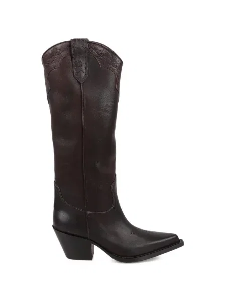 Botine Paris Texas din piele maro