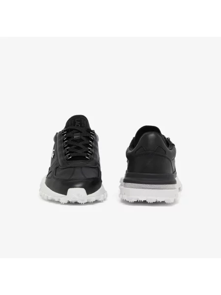 Lacoste Skórzane Sneakersy Elite Active czarny