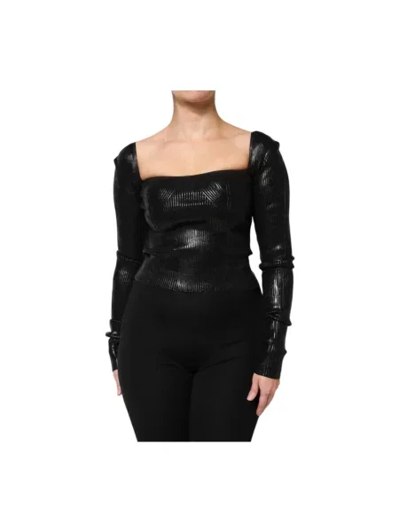 Top Dolce And Gabbana czarny