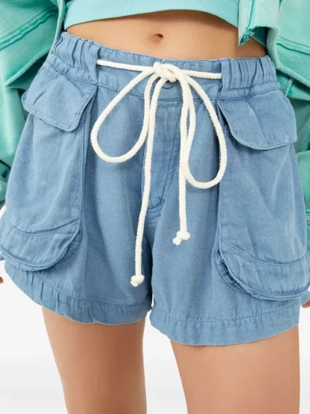 Pantaloni scurți Free People albastru