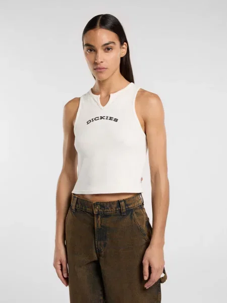 Топ Dickies бавовна/перероблена білий