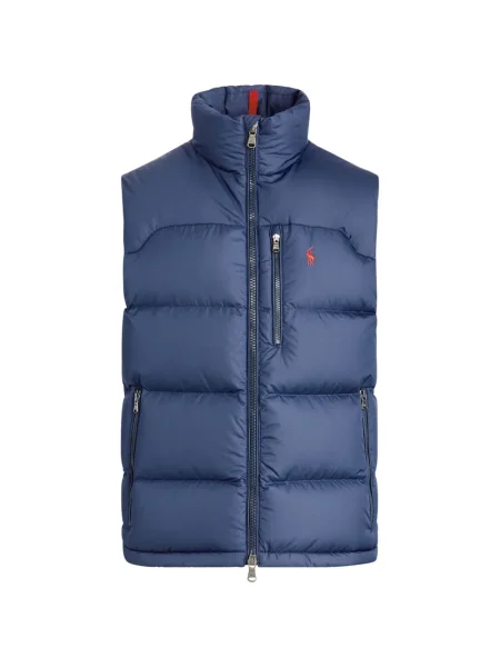 Matlasat tricou polo Polo Ralph Lauren cu decolteu rotund cu autograf roșu