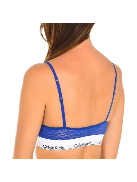 Podprsenka Calvin Klein Jeans modrá