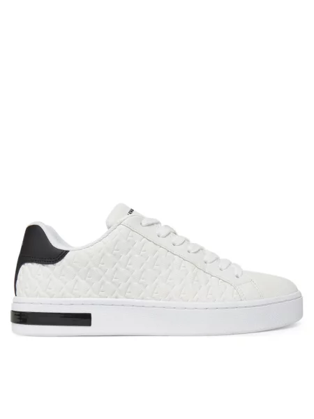 Sneakersy Armani Exchange białe