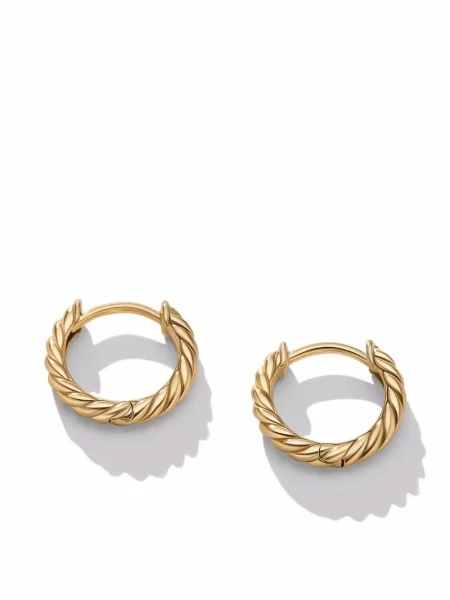 Kolczyki David Yurman żółte
