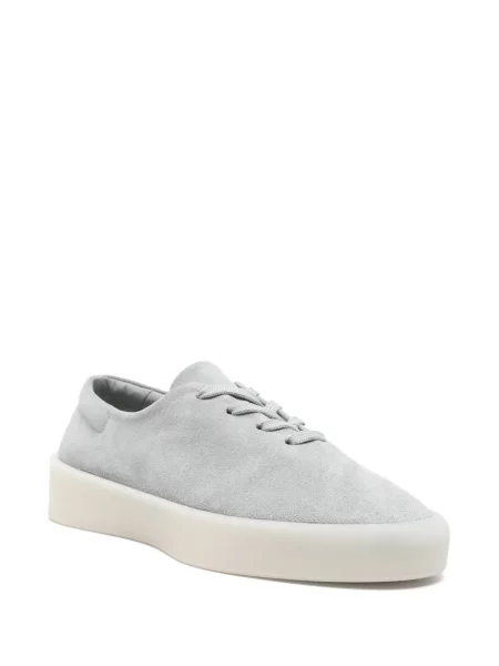 Sneakerși Fear Of God din piele de căprioară albastru