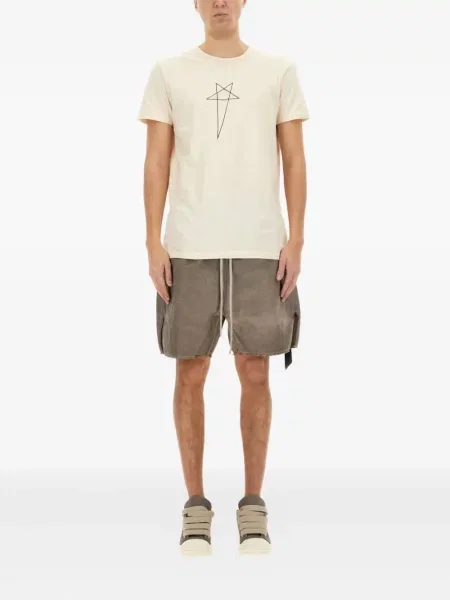 Pantaloni scurți Rick Owens Drkshdw gri