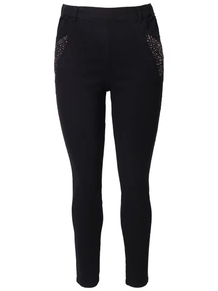 Ulla Popken Jeggings negru