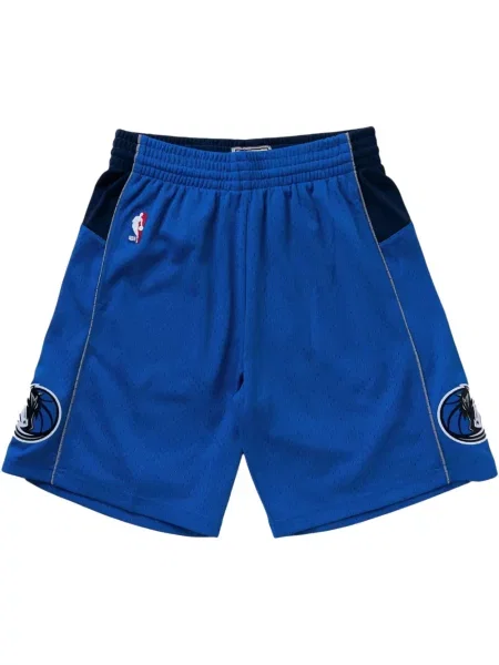 Pantaloni scurți Mitchell & Ness albastru