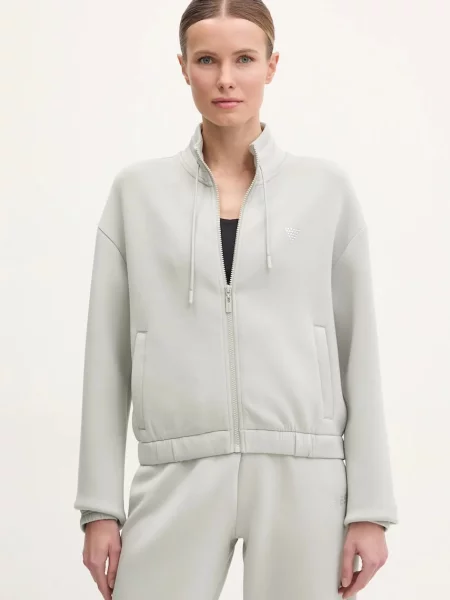 Guess bluza CECILIA z aplikacją szary