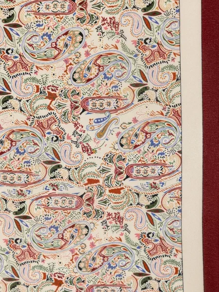 Шовкова хустка на шию Answear.LAB візерунок червоний