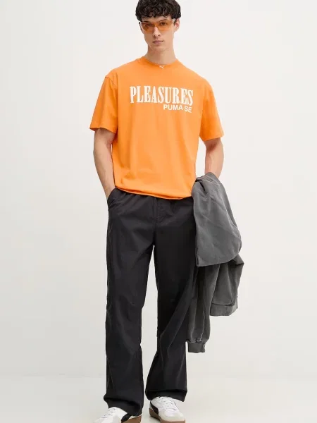Puma hlače x REPRESENT siva