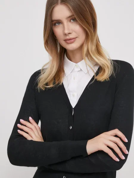 Lauren Ralph Lauren kardigan lekki czarny