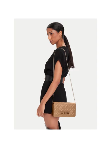 Torebka LOVE MOSCHINO beżowa