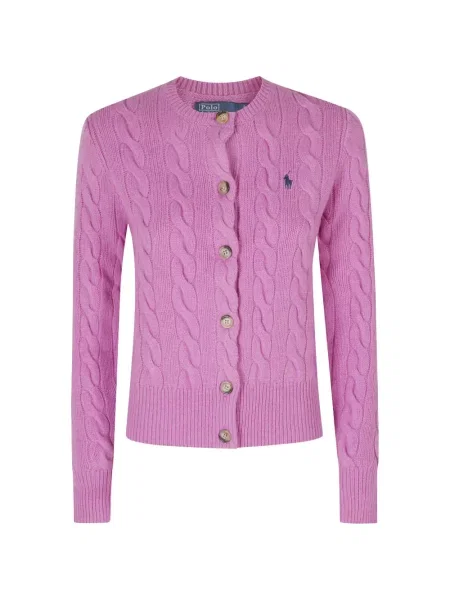 Cardigan Polo Ralph Lauren tricotate roz