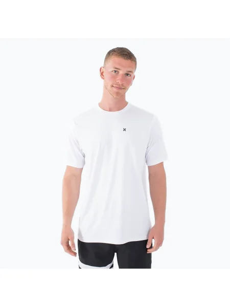 Tricou pentru bărbați Hurley Everyday Hybrid Upf white 3 alb