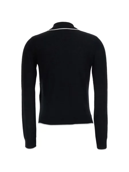 Gulerat cardigan Max Mara negru