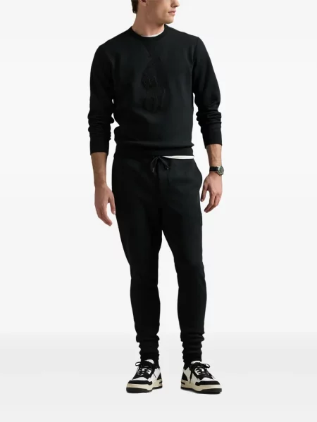 Șapcă Polo Ralph Lauren cu dungi din fleece verde