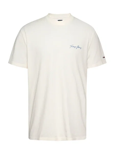 Tommy Jeans Tricou SAILING safir / portocaliu deschis / negru alb