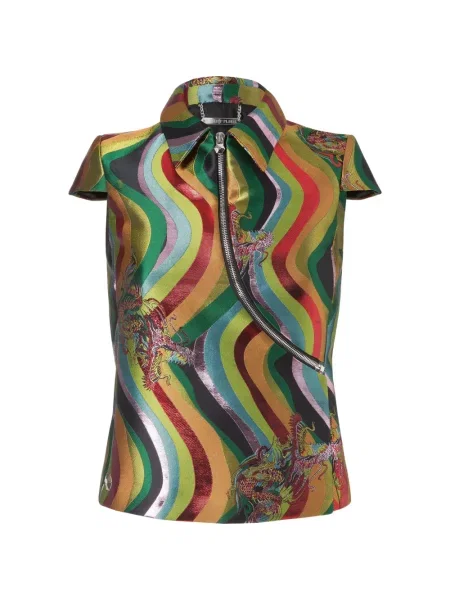 Top Philipp Plein verde