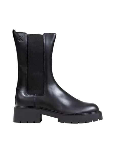 Calvin Klein Jeans Obuwie Kobieta 38 EU Chunky High Chelsea Buty czarny
