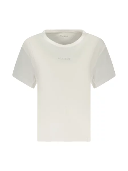 Koszulka Pepe Jeans z krótkim rękawem biała