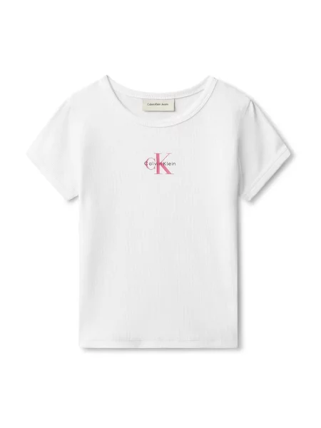 Calvin Klein Jeans tričko bílé