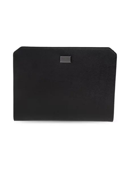 Torba Emporio Armani skórzana czarna