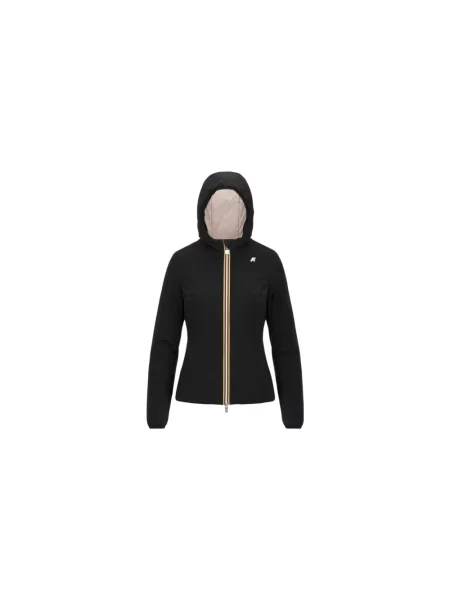 Kurtka K-way dwustronna czarna