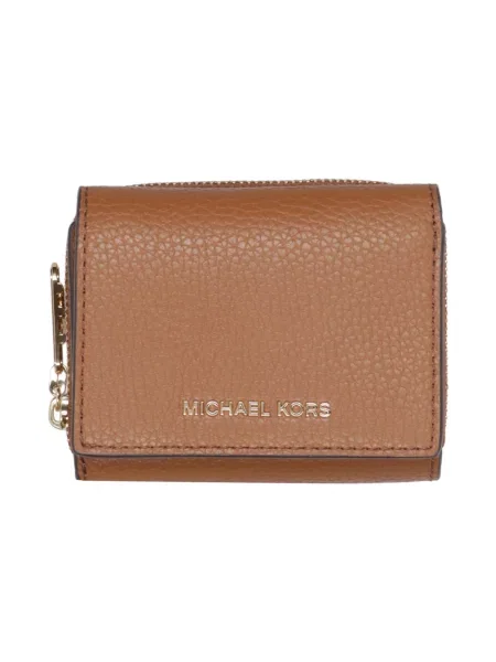 Portfel Michael Kors skórzany brązowy