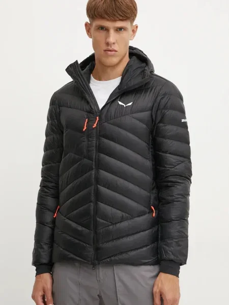Пухено спортно яке Salewa Ortles Medium 3 черно