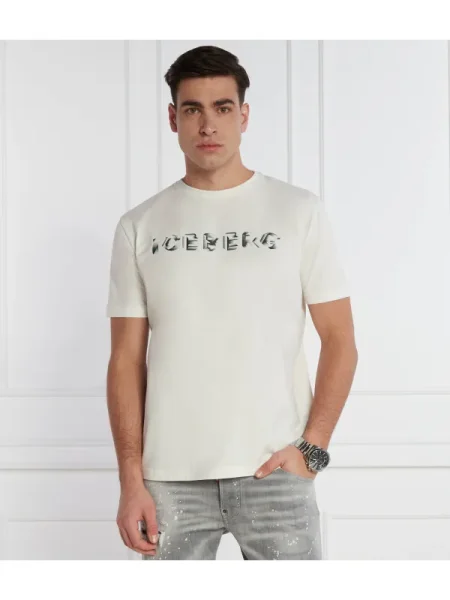 Iceberg Tricou alb