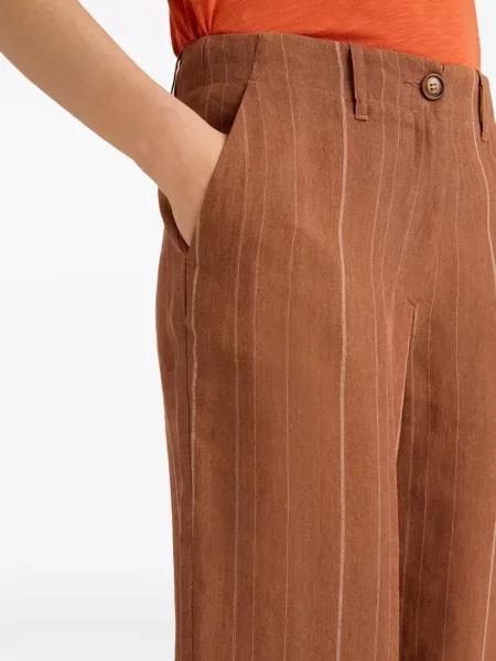 Dungat subțire pantaloni Momoni maro