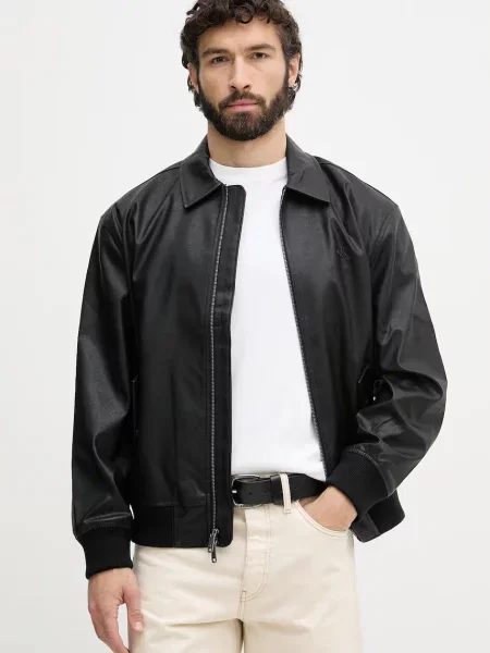 Calvin Klein Jeans Geacă bomber negru