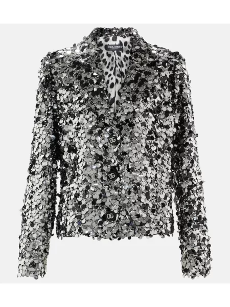 Sacou Dolce&gabbana argintiu