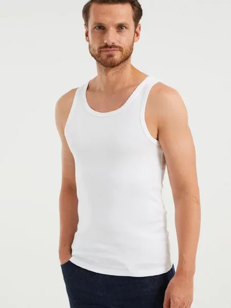WE Fashion Tricou alb