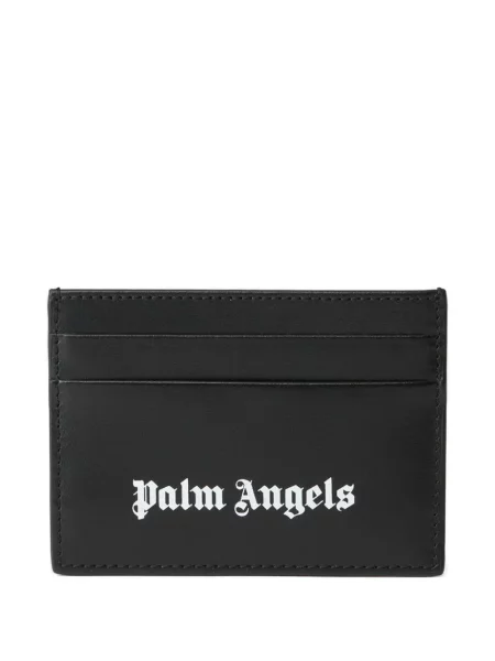 Портмоне Palm Angels с принт черно