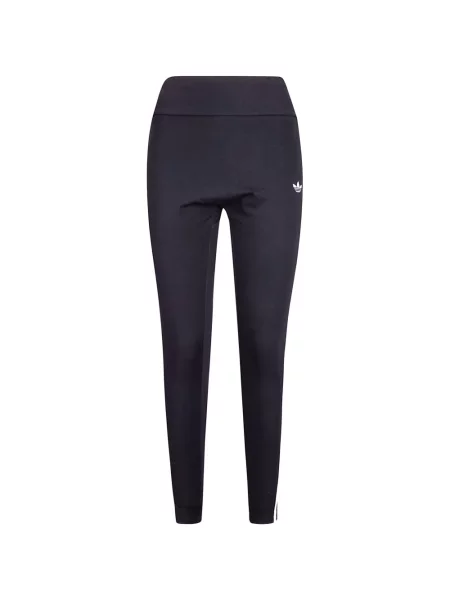 Legginsy Adidas w paski czarne