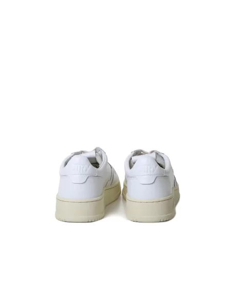 Sneakers Autry Medalist Low Man Leat/ Leat Wht/ Wht EUR 41 białe