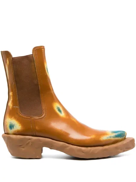 Buty do kostki Camperlab o krotszym kroju brązowe