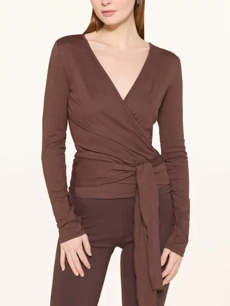 Neo Noir Bluzka Kopertowa Nia braun