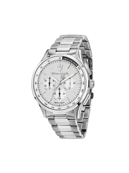 Maserati Ρολόι Sorpasso Chronograph Ασημί